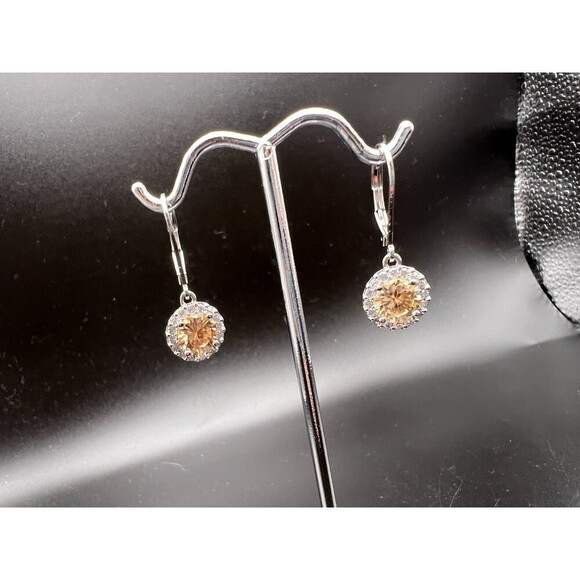 Super Sparkly Dangle Earrings - Picture 3 of 4